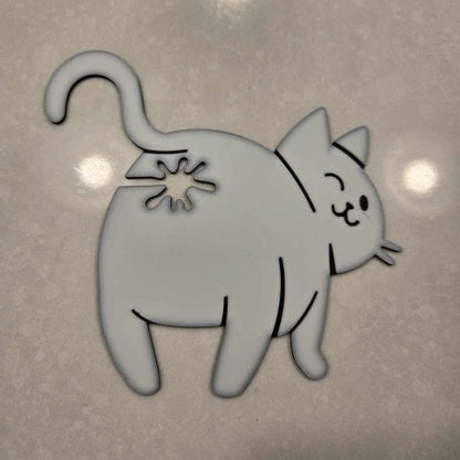 Funny Cat Bread Clip | Quirky Kitchen Decor