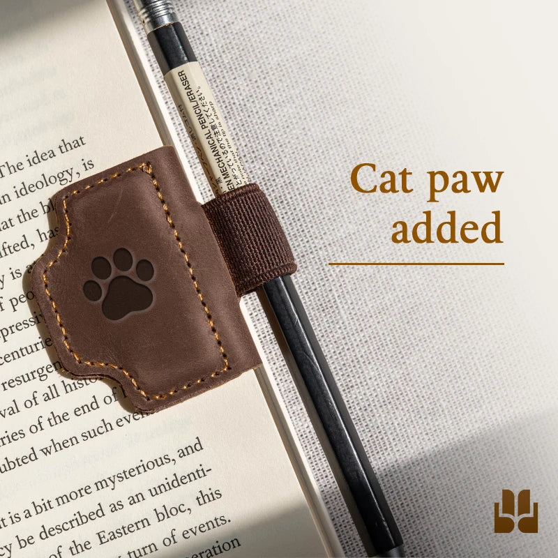 LAST DAY 70% OFF - Leather Pen Holder Bookmark(Buy 4 Free Shipping)