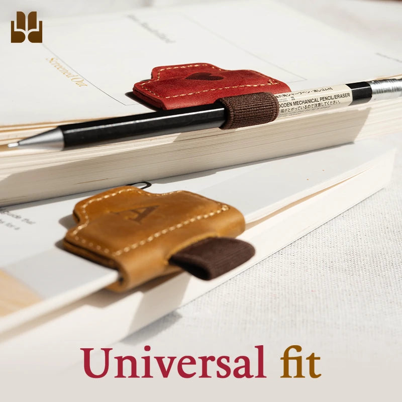 LAST DAY 70% OFF - Leather Pen Holder Bookmark(Buy 4 Free Shipping)