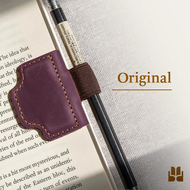 LAST DAY 70% OFF - Leather Pen Holder Bookmark(Buy 4 Free Shipping)