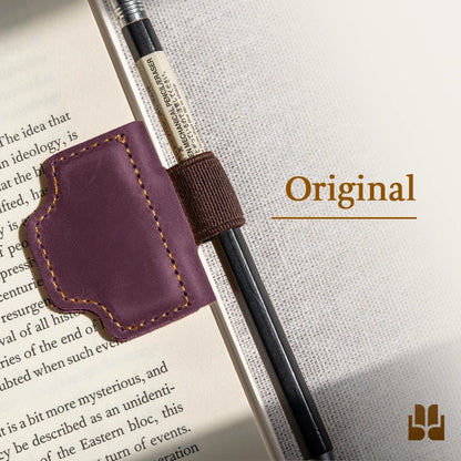LAST DAY 70% OFF - Leather Pen Holder Bookmark(Buy 4 Free Shipping)