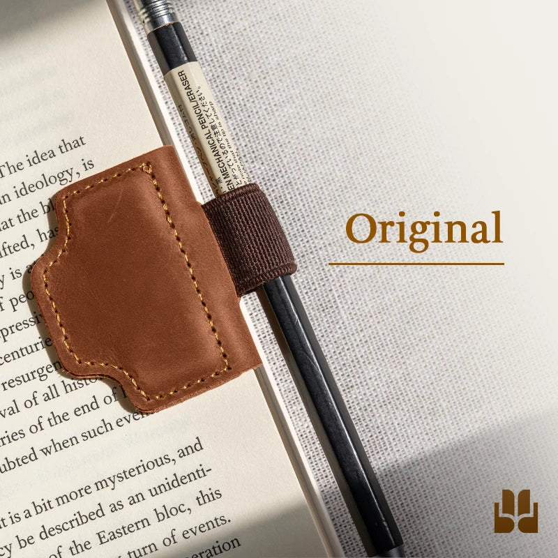 LAST DAY 70% OFF - Leather Pen Holder Bookmark(Buy 4 Free Shipping)