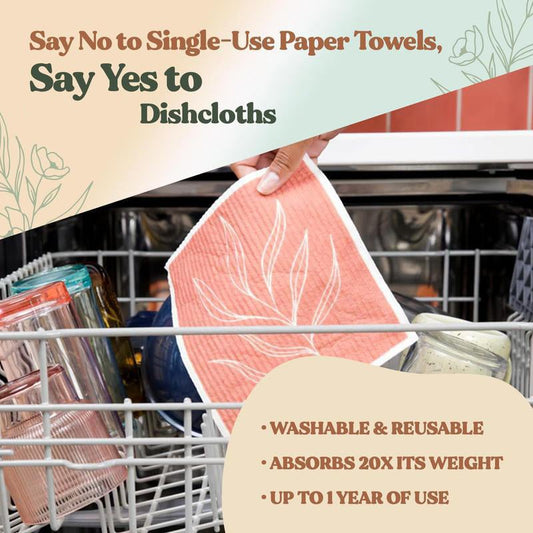 Dishcloths for Kitchen & Cleaning | 5 Pack