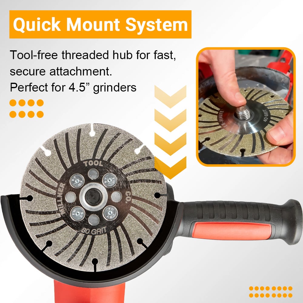 🔥 Electroplated Diamond Angle Grinding Wheel✨