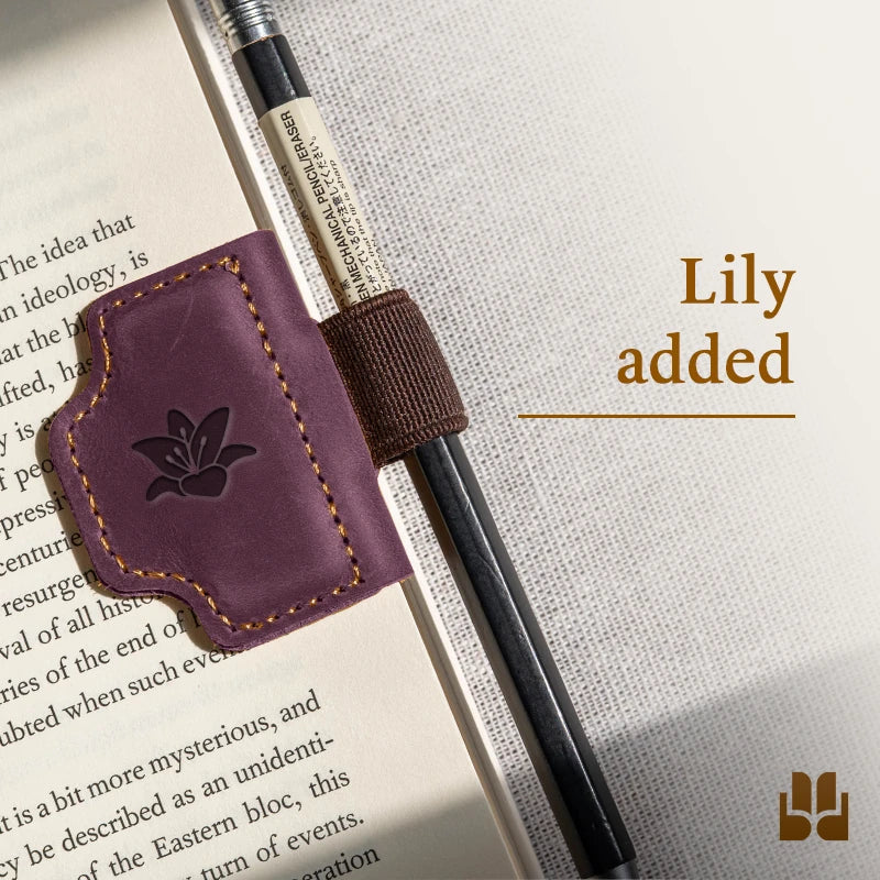 LAST DAY 70% OFF - Leather Pen Holder Bookmark(Buy 4 Free Shipping)