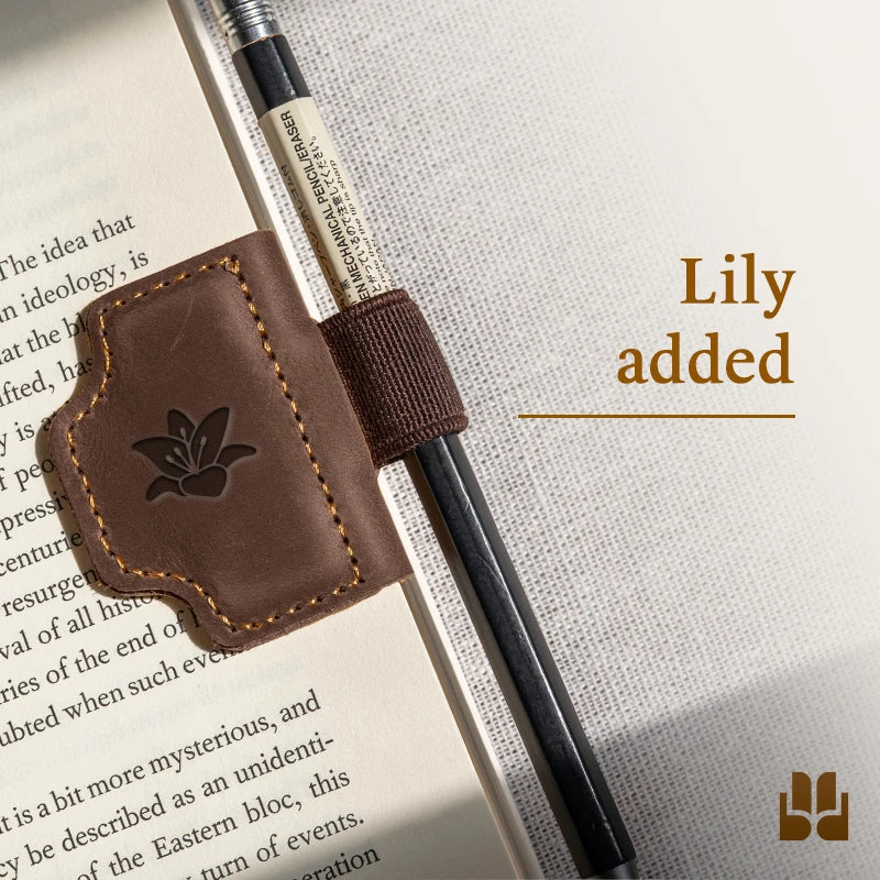 LAST DAY 70% OFF - Leather Pen Holder Bookmark(Buy 4 Free Shipping)