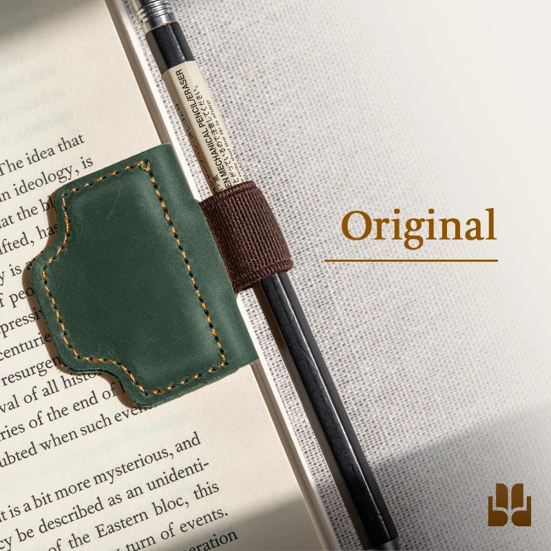 LAST DAY 70% OFF - Leather Pen Holder Bookmark(Buy 4 Free Shipping)