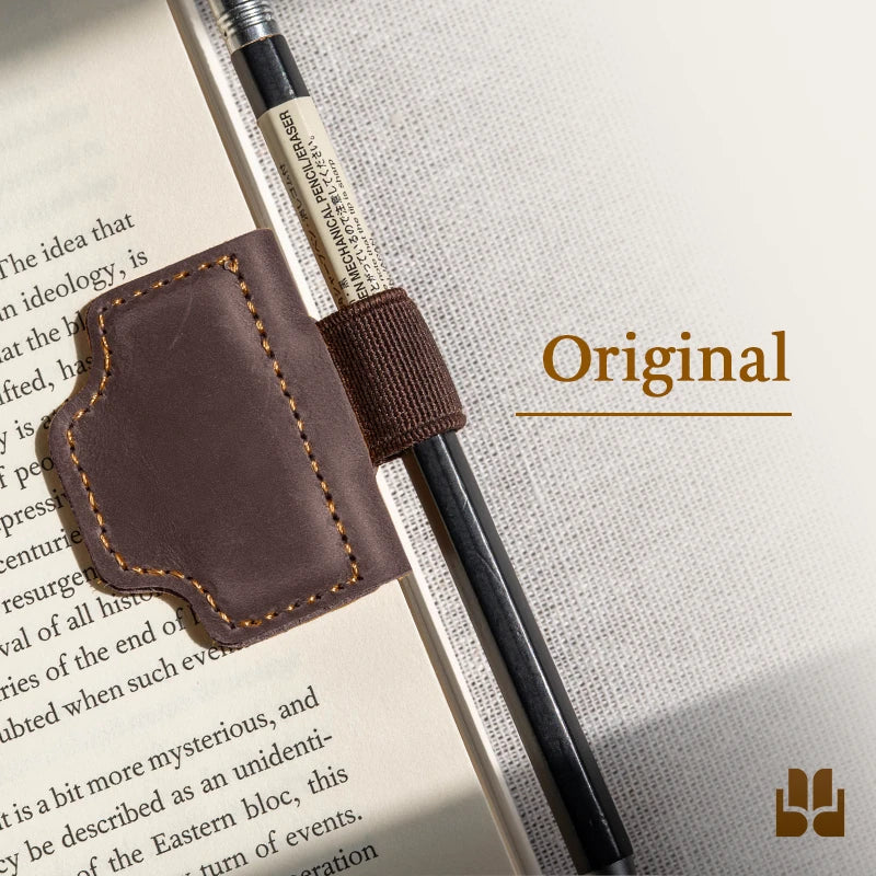 LAST DAY 70% OFF - Leather Pen Holder Bookmark(Buy 4 Free Shipping)