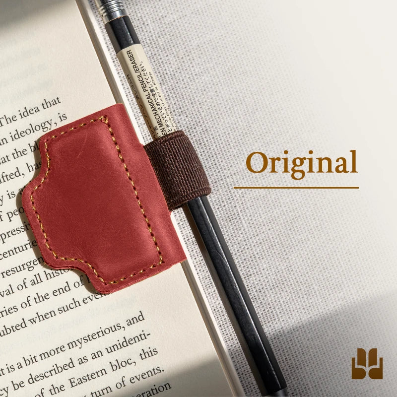 LAST DAY 70% OFF - Leather Pen Holder Bookmark(Buy 4 Free Shipping)
