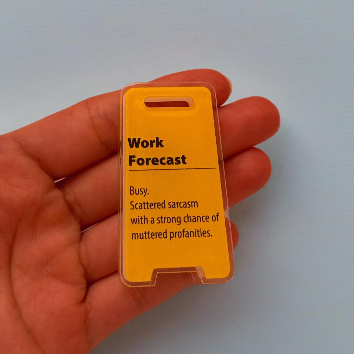 Mini Floor Sign | Funny desktop accessories