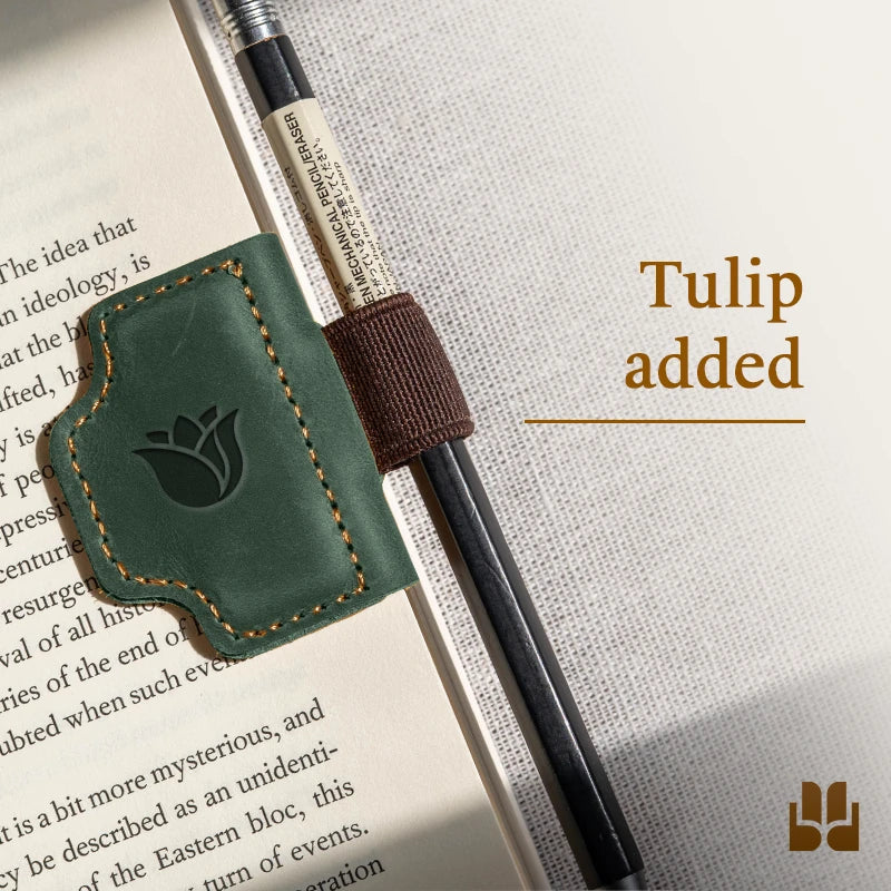 LAST DAY 70% OFF - Leather Pen Holder Bookmark(Buy 4 Free Shipping)
