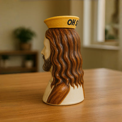 Jesus Holy Shit Molded Stash Jar - 9 oz